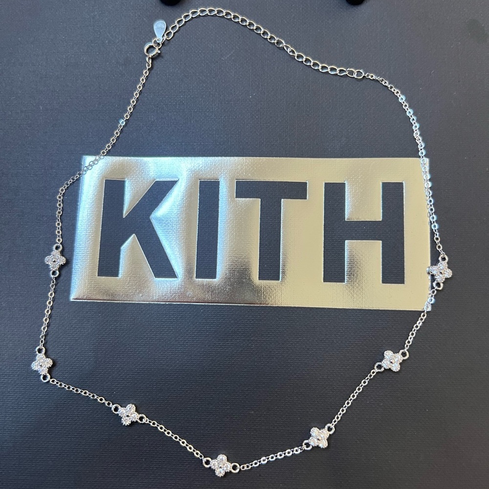 14k white gold necklace